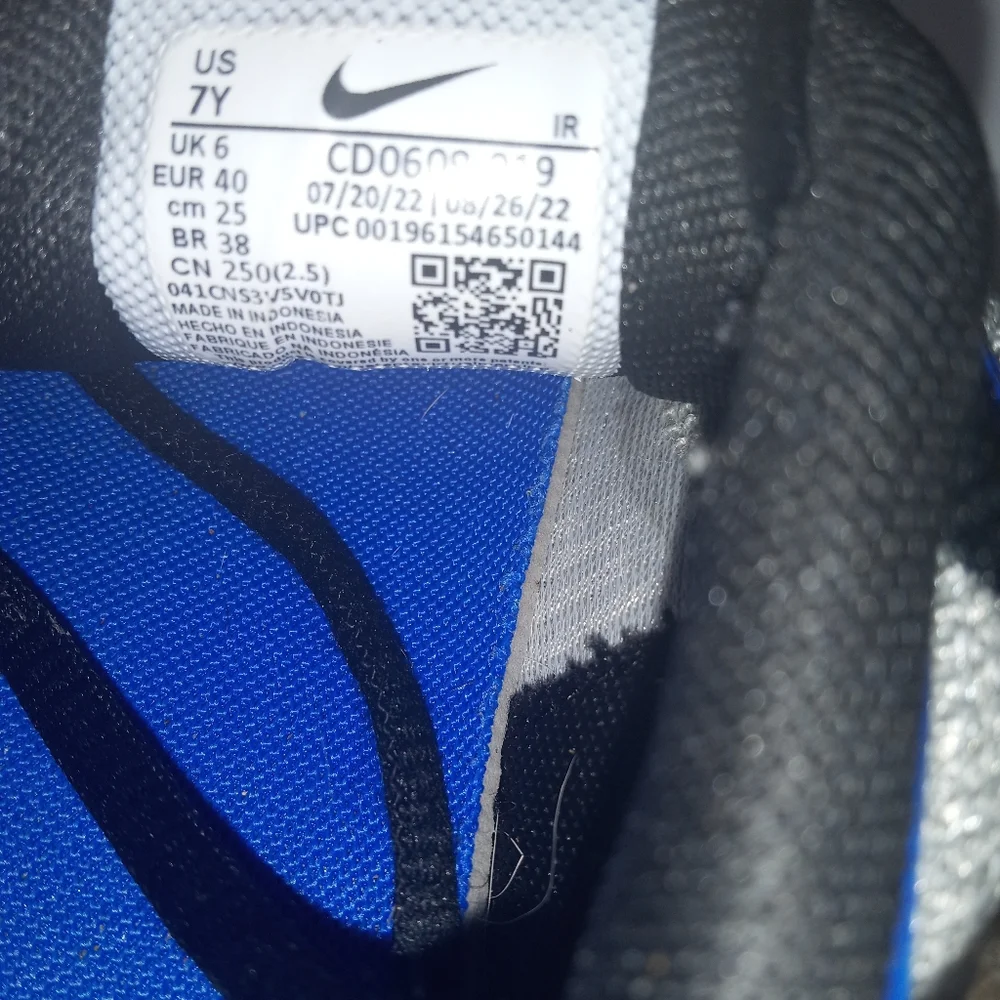 Nike Men's Athletic Shoes Blue Teal Silver Black